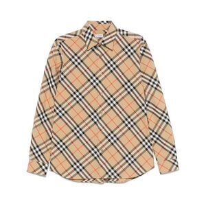 Burberry London England Men Regular Fit Check Cotton Shirt